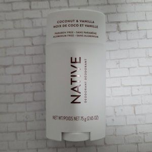 $5 Add On With Purchase! Native Deodorant Coconut and Vanilla Scent